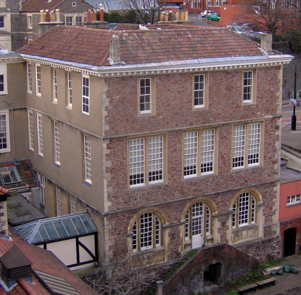 Lime render application on historic building